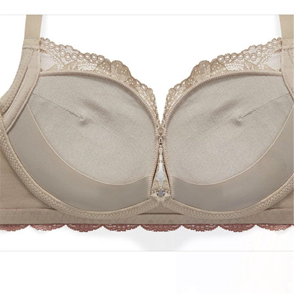 Damen Push-Up Spitzen-BH Set: Ohne Bügel, Verdickte Unterstützung, Verstellbare Seiten, Verbessert kleine Brust.