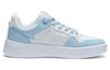 Li Ning Line 2.0 Slip Resistant Abrasion Resistant Low Top Skateboard Shoes Women's White Blue AGCT338-3