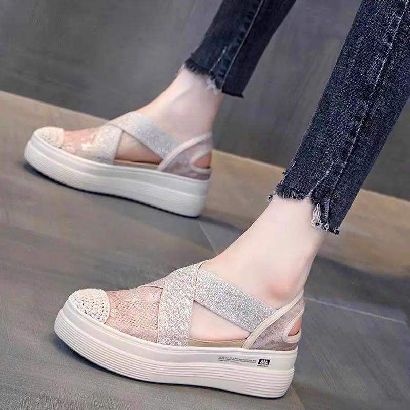 Fashion Low Women Footwear Slip On Ladies Shoes Loafers High Platform Offers High Quality Spring Sale With Price Offer Trends 2024 39 A