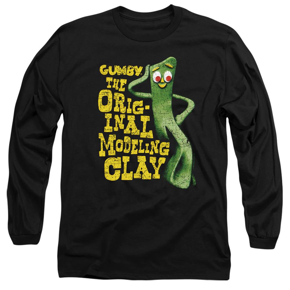 Gumby Unisex Adult So Punny Long-Sleeved T-Shirt