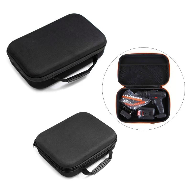 Tool Bag Waterproof Wide Mouth Heavy Duty Tool Storage Bag Multipurpose  Zippers Tool Pouch Storage Bag for Organizer