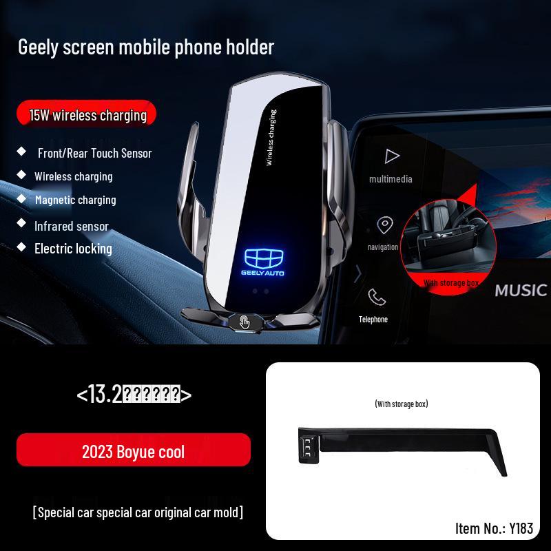 Cool Car Phone Holder for Geely Boyue L, 4th Gen Emgrand S, Xingrui Panda, and MINI