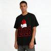 2026 Christmas Theme New Year Casual Printed Crewneck Top Pure Cotton T-shirt