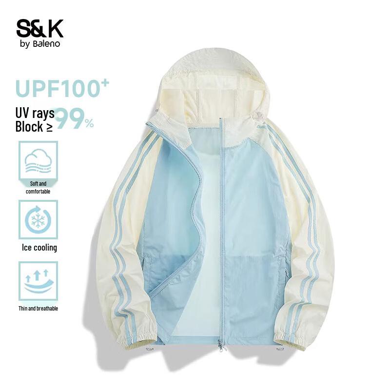 Baleno Men s S&K UPF100+ Sun Protection Jacket S