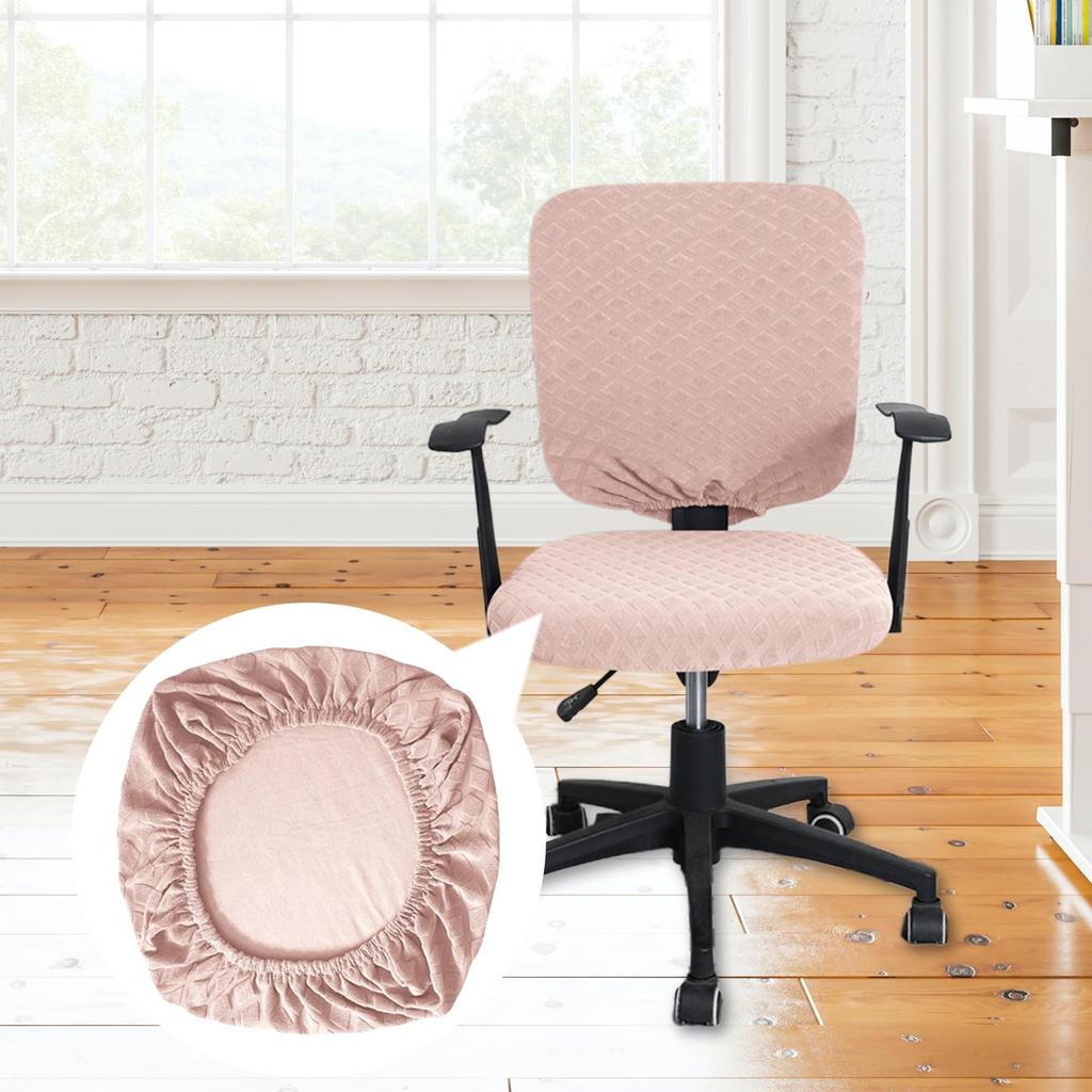 Elastic Office Chair Cover Universal Stretchable Removable for Office Home