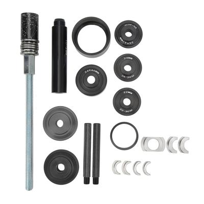 LeBycle Bike Bottom Bracket Install and Removal Tool Kit Aluminum Alloy Press In Center Shaft Bearing Tool Stay Bar Nut