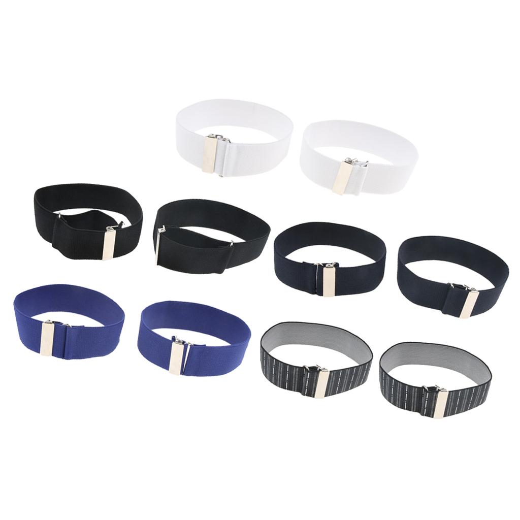 Elastisches Hemd-Strumpfband für Herren Langlebiger Armärmelhalter Armband Klassischer Stil für Tägliche Arbeitskleidung