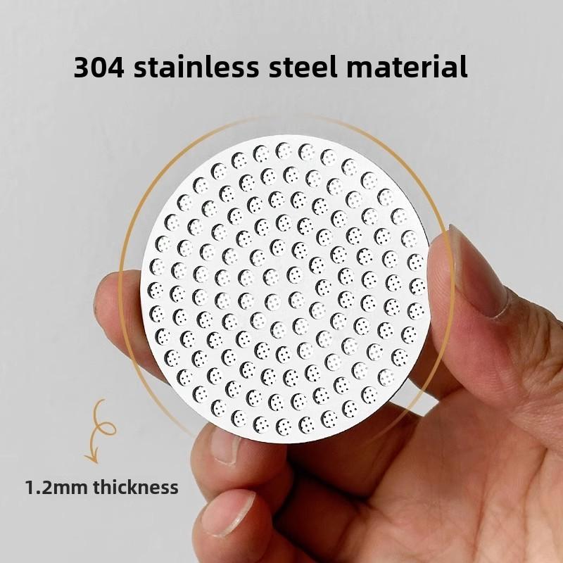 51/53/58mm Reusable Metal Double Coffee Filter Fine Mesh Heat Resistant Coffee Puck Screen Professional Espresso Accessory