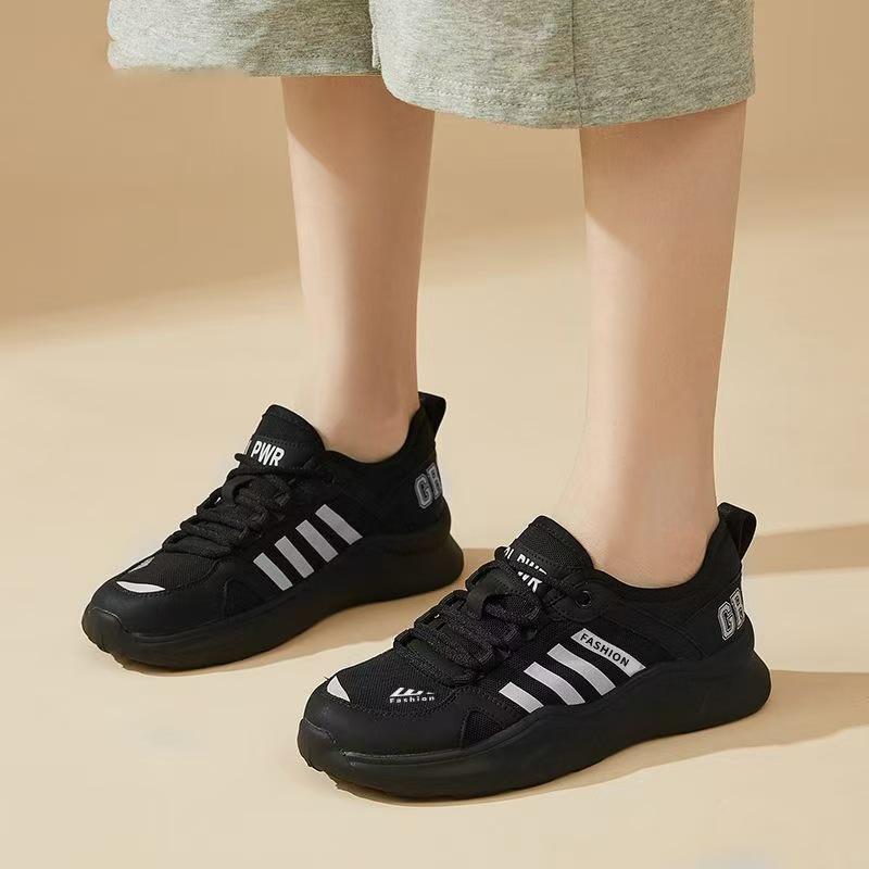 New Summer Versatile Internet Celebrity Daddy Shoes Popular Thick-soled Breathable Casual Sports Shoes Korean Style Trendy White Shoes
