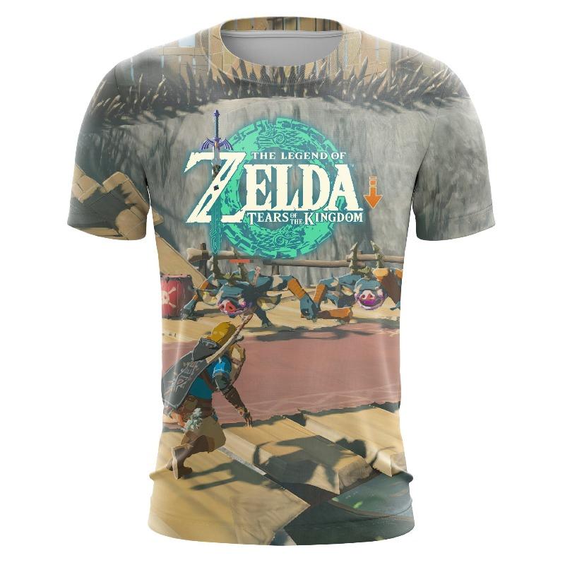 Men's 3D Printed T-Shirt Animal Pattern Printing Short Sleeve O-Neck Pullover Casual Top
