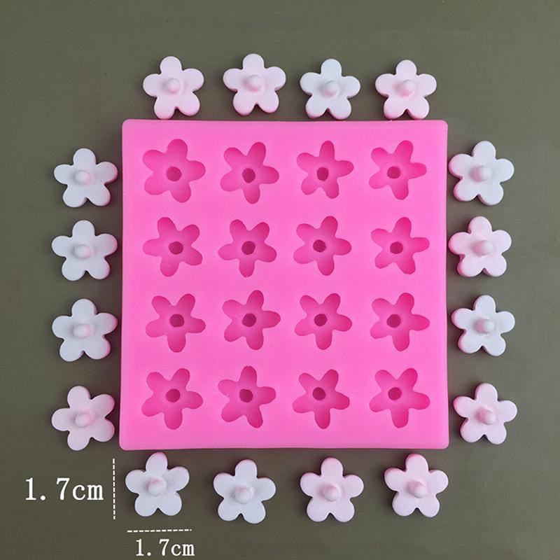 Blumen Kirschblüten Silikonformen DIY Fondant Kuchen Dekorationswerkzeuge Harz Ton Schokoladenformen Küchen Backform