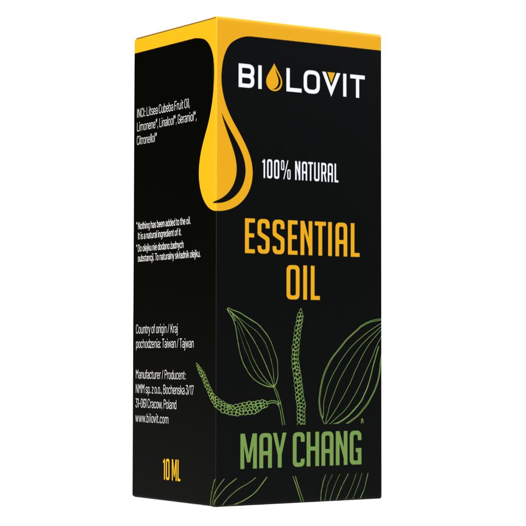 Bilovit May Chang Essential Oil 10ml Pure Aromatherapy