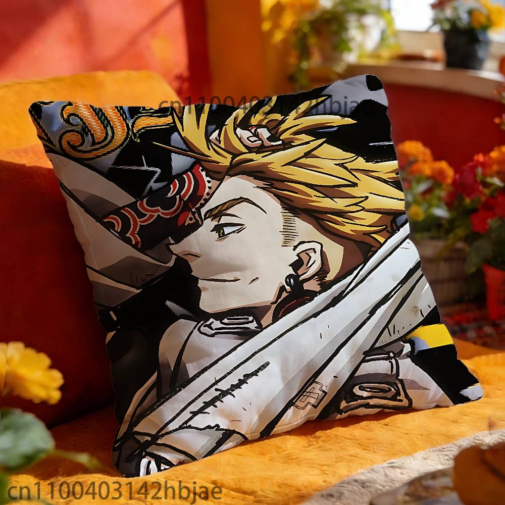 Наволочка Enjin G-Gachiakuta для декора дивана, автомобиля, офиса, комнаты, наволочка с принтом, декоративные элементы и чехол-защита 30cmx30cm