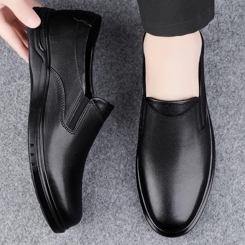 Fashion Luxury Brand Genuine Leather Men Loafers Fashion Male Slip on Casual Footwear Leisure Walk Business Shoes Outdoor Driving Shoes