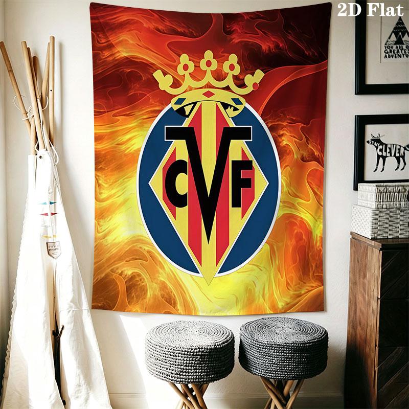 Villarreal Wall Hanging Printed Fabric Blanket Decorative Tapestries for Bedroom Living Room Home Decor