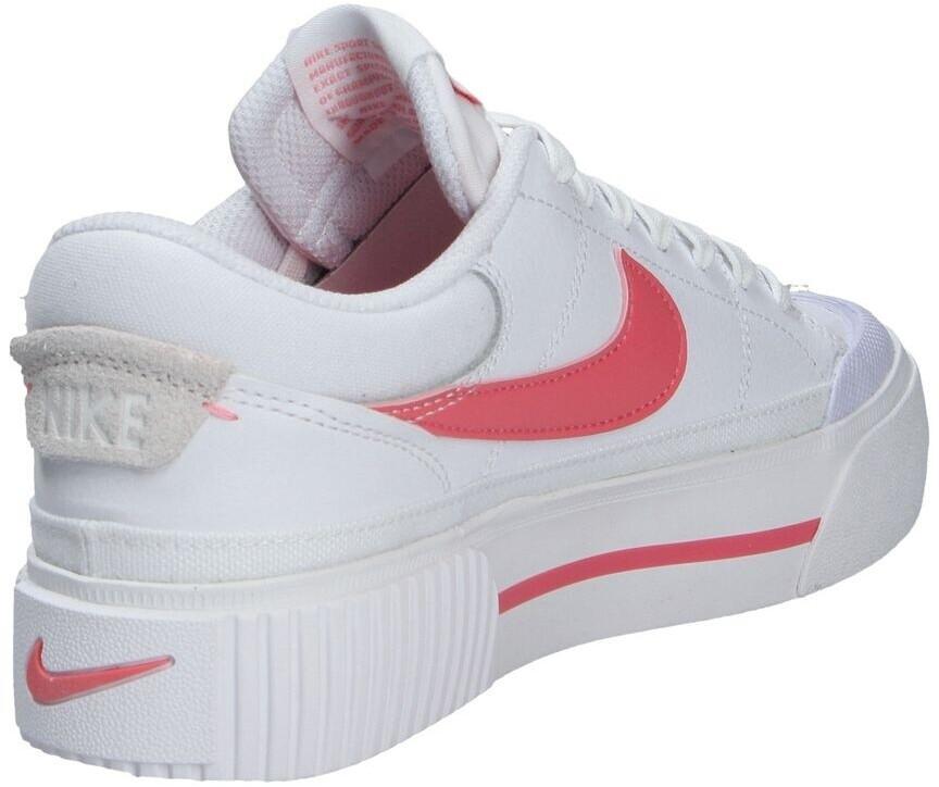 Кроссовки Nike Court Legacy Lift Women (DM7590-102) белый/морской коралл/саммит вайт/коралловый мел
