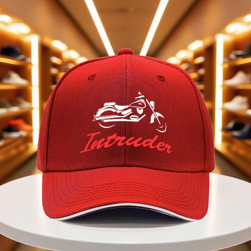 

1 шт. Новая легкая бейсболка на лето и осень 2025 года для мужчин и женщин с принтом мотоцикла One Size