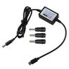 Type C To DC Power Cable USB-C Plug To DC 5.5 X 2.1mm Male 24V Charging Cable for Router Laptop Speaker with 3 Adapter