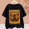 2026 Kids Clothes Funny Italian Brainrot T Shirt Cartoon Graphics Casual Vintage Boys Girls Short Sleeve Top Childrens Clothing