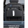 SEAMETAL PU Leather Car Seat Back Organizer Multi-functional Auto Seat Headrest Hanging Storage Bag With Tissue Box Drink Holder