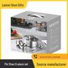 Stainless Steel Cookware & Tableware 6-Piece Gift Set