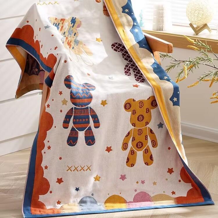 Extra Large 4 Layer Adult Cotton Gauze Bath Towel Soft Quick Dry Absorbent Summer Spring Oversized Wrap Towel Perfect For Home And Travel