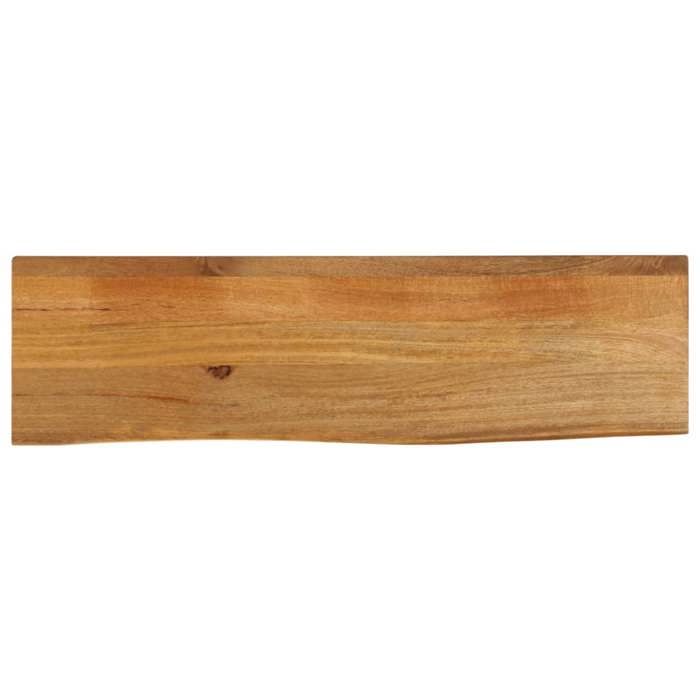 VidaXL Tabletop with Live Edge 110x40x2.5cm Solid Mango Wood 370541