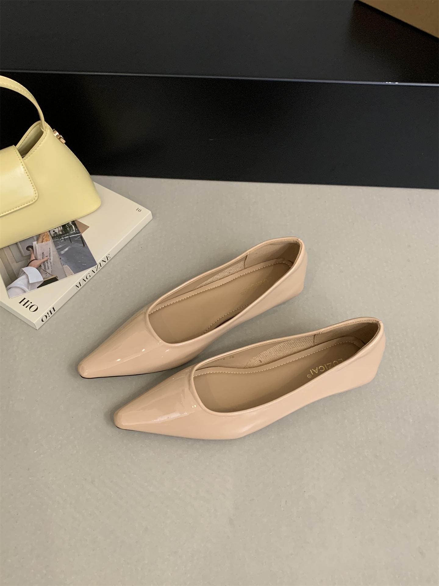 

Модные балетки Классические женские слипоны Ручная работа Пенни-лоферы Осень 2025 Новые дизайнерские мюли Женские удобные мокасины Zapatos De Mujer 35 хаки