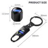 Hot Car Wheel Tire Valve systems Cap With Keychain Keyring Badge For Ford Focus ST Ranger Mondeo Kugo Ecosport Fiesta Kuga Fusio