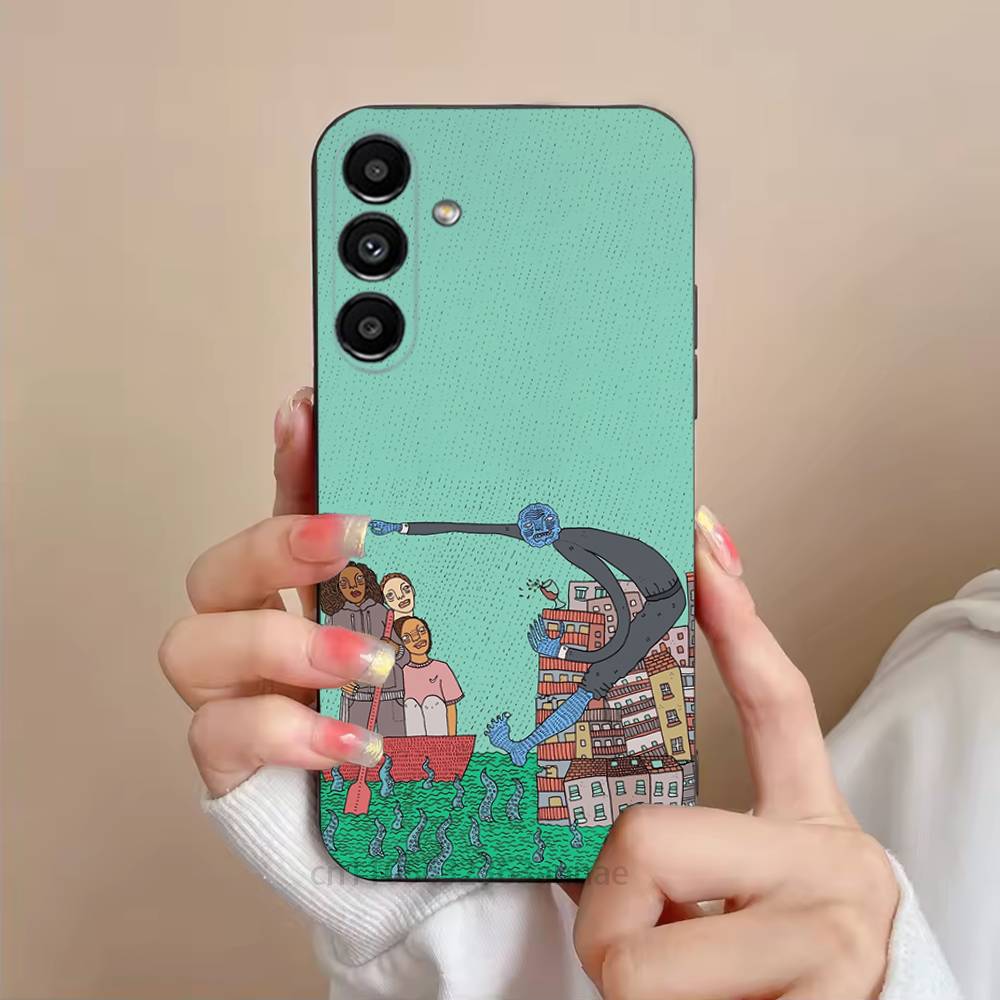 

Polly Nor Art Phone Case For Samsung Galaxy S21 22 23 24 S25 Ultra PlusS20 FE S10 Plus Cover Funda SamsungS20lite