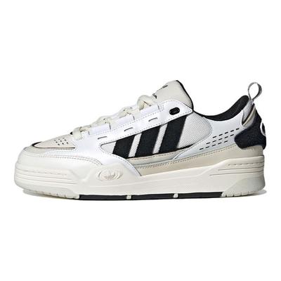 Originals Adi2000 Sapatos de Skate Confortáveis Versáteis de Cano Baixo Tênis Unissex Branco Preto H03494