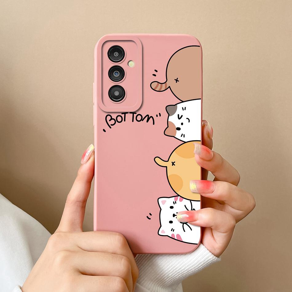For Samsung A15 A14 Phone Case Hawaii Vacation Style Back Cover Liquid Silicone Camera Protector For Samsung A 15 Carcasa Capa