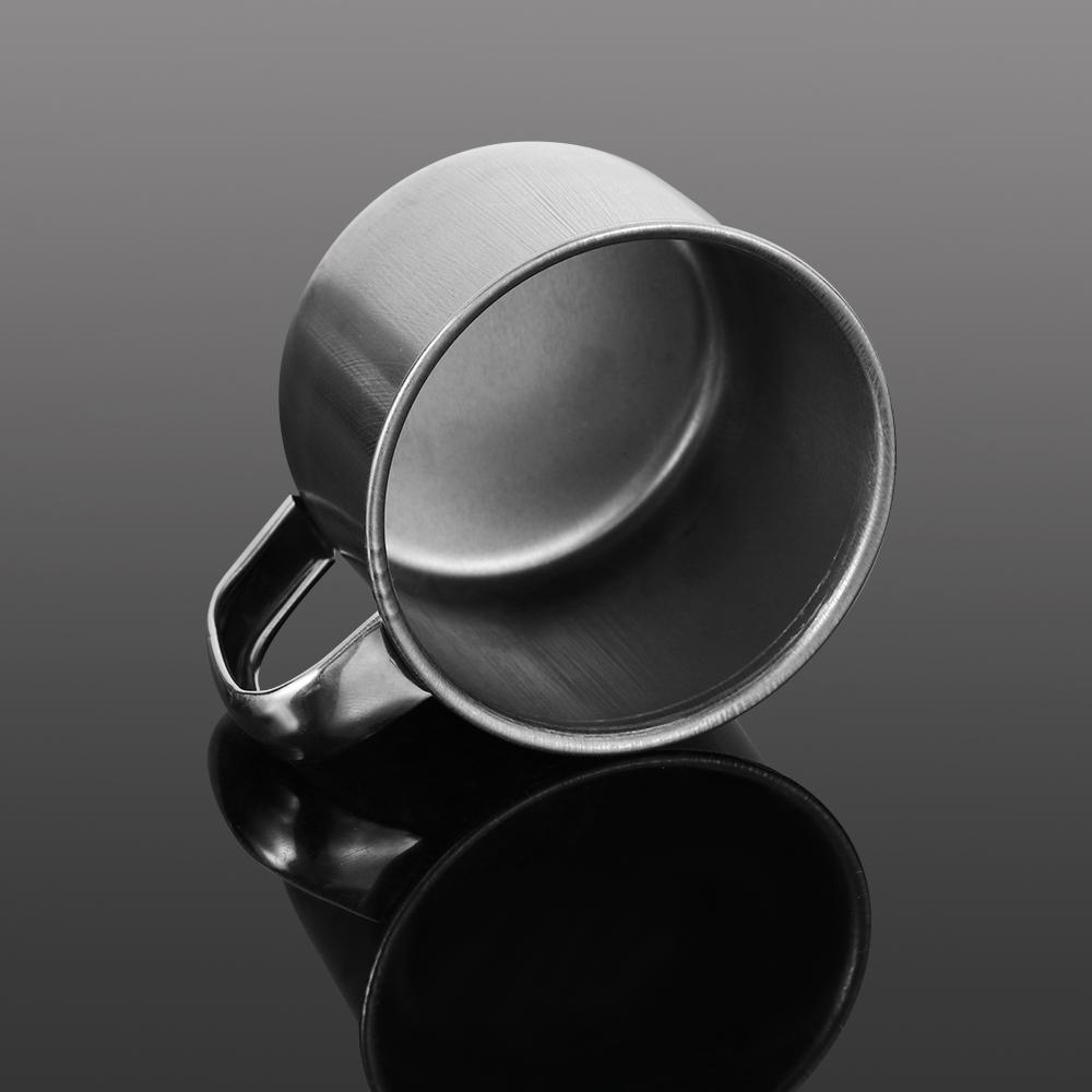 200ml Stainless Steel Cup Portable Outdoor Travel Coffee Tea Mug Cup Camping Cup Mini Metal Cup Kitchen Milk Cup