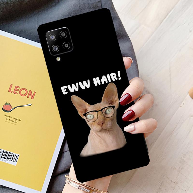 Sphynx Sphinx Cat For Samsung Galaxy A54 A14 A16 A26 A36 A56 A22 A32 A52 A55 A35 A05 A06 A15 A53 A33 A13 Case