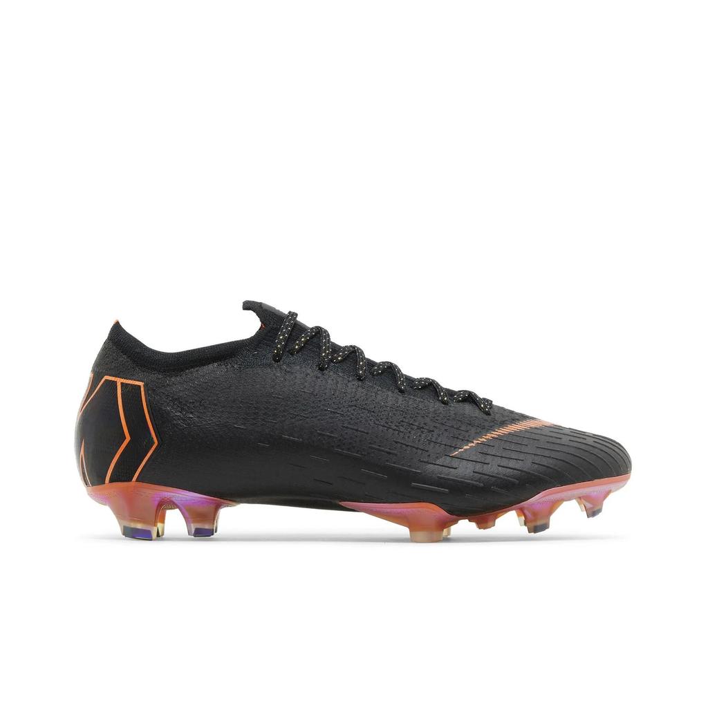 Nike Mercurial Vapor 12 360 Elite FG 'Black Total Orange' (Unisex) Black / Total Orange-White Soccer Shoes AH7380 081