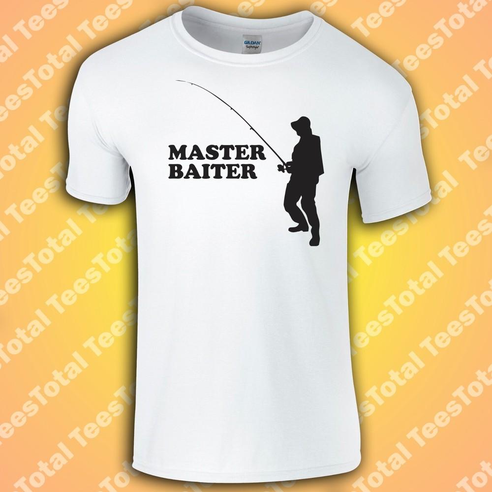 

Master Baiter T-SHIRT | Funny | Dad Joke | Self Love 4XL