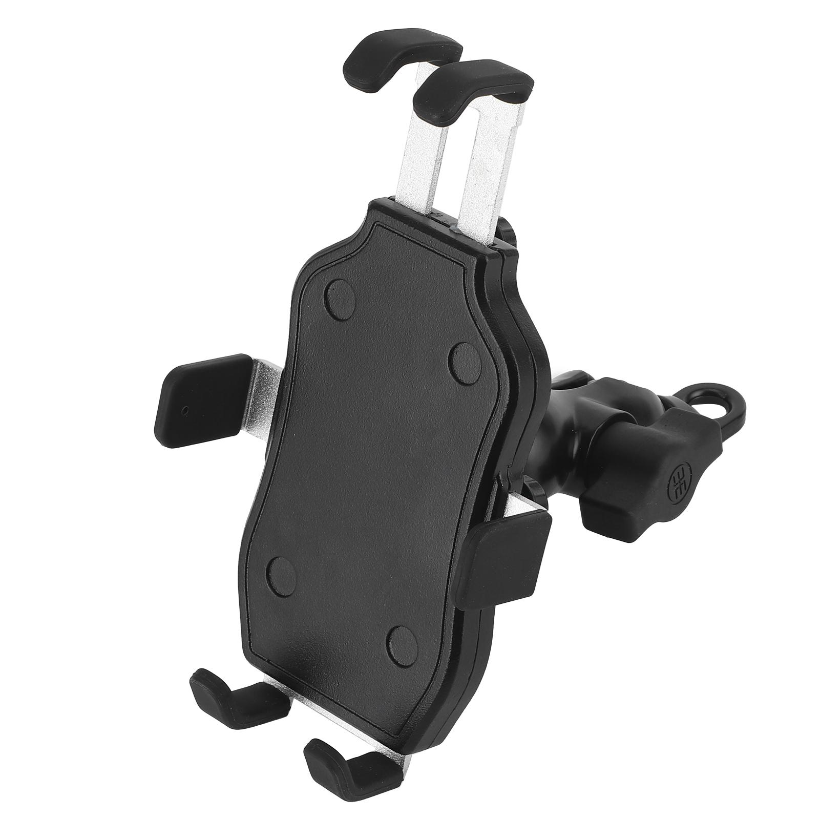 

Universal Motorcycle Phone Holder Mount Stand Aluminium Alloy Clip 360 Degrees Rotating