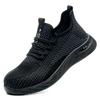 Men's Safety Shoes, Breathable Work Sports Shoes, Puncture And Smash Resistant Work Boots, Safety Protective Shoestactical Boots