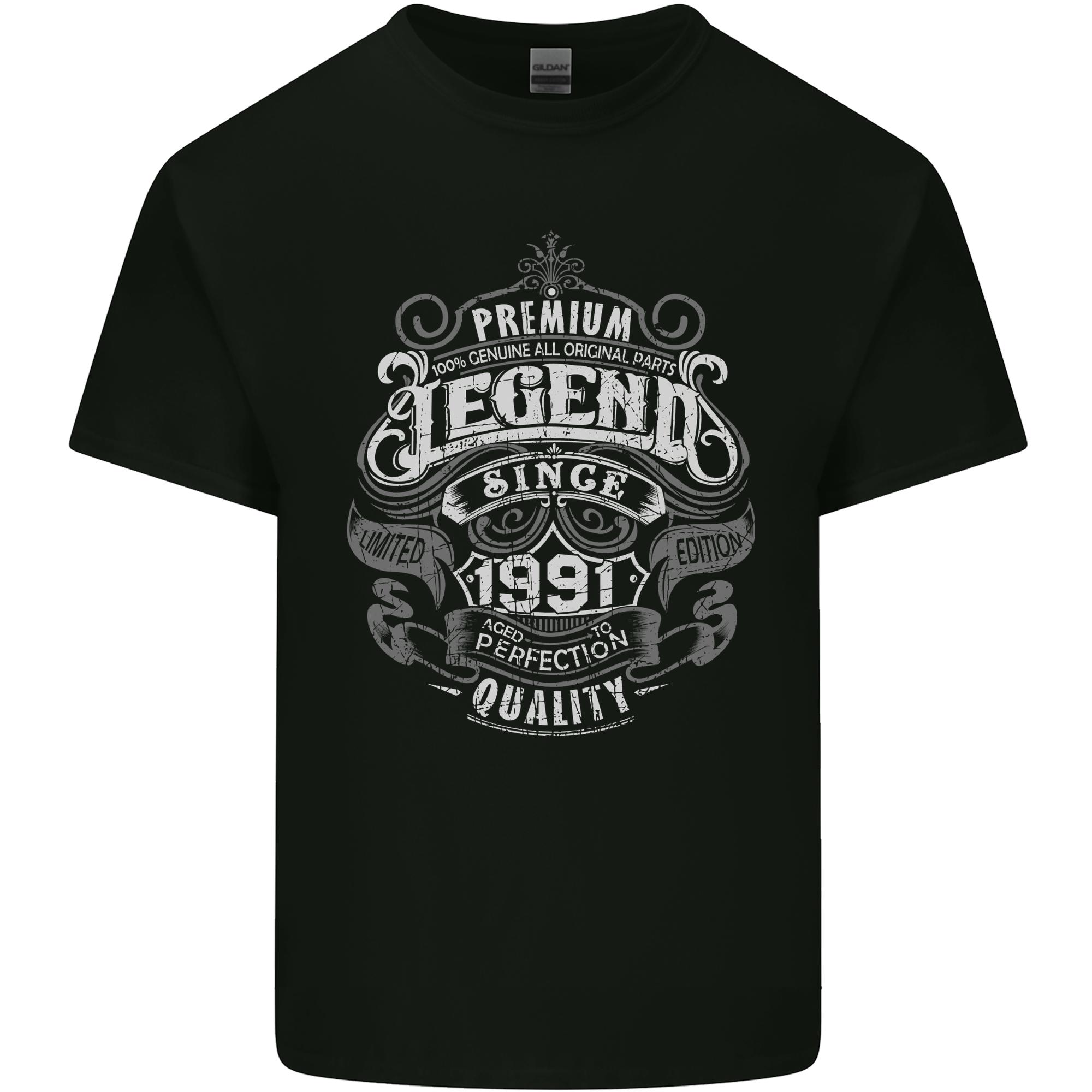 Premium Legend 35th Birthday 1991 Unisexs Light Cotton TShirt S