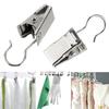 10 Pcs Heavy Duty Curtain Clips W Hook - Silver