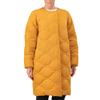 Breath Thermo Lightweight Down Collarless Arrowwood Size S To Japanese Size Coat, Women's, B2ME9758, Yellow, (equivalent S)