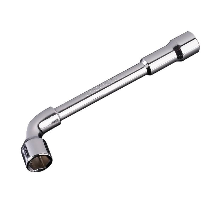 L-Shaped Double-Headed Hex Socket Wrench with Elbow Design
