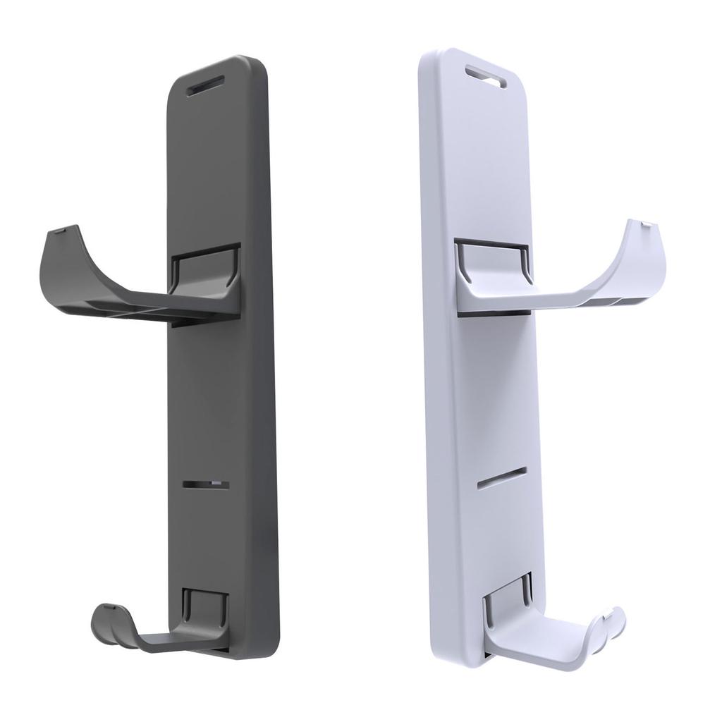 Game Console Side Hanger for Controller & Headset Side Mount Holder Organizer for PS5 Slim Side Hanging Storage Bracket