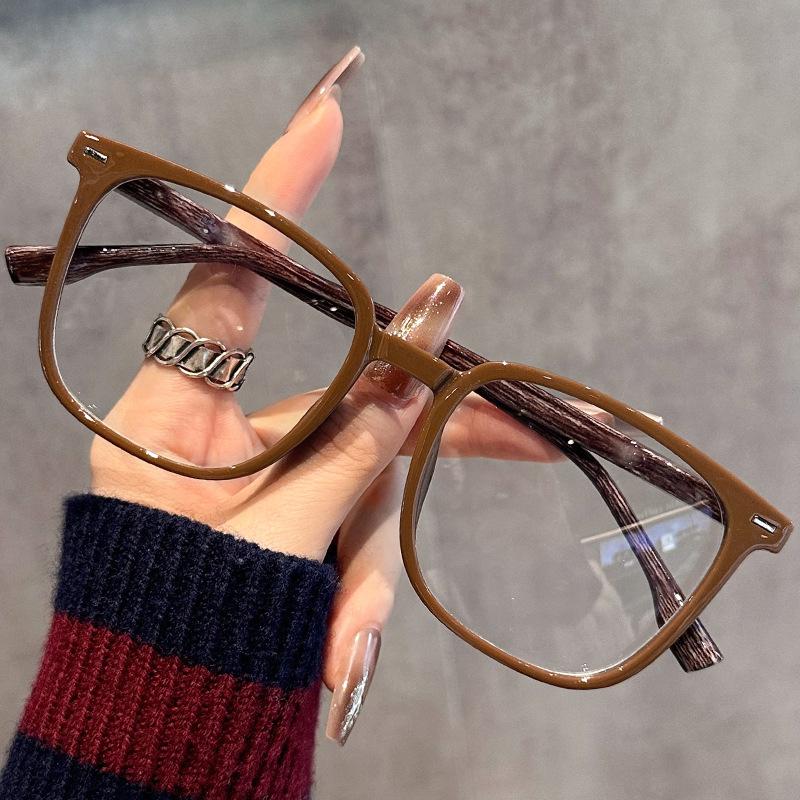 Transparent Computer Glasses Frame Women Men Anti Blue Light Square Eyewear Blocking Glasses Optical Spectacle Eyeglass