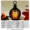Halloween Pumpkin Lantern Decorative Handheld Lamp Kids Party Fright Night Decoration
