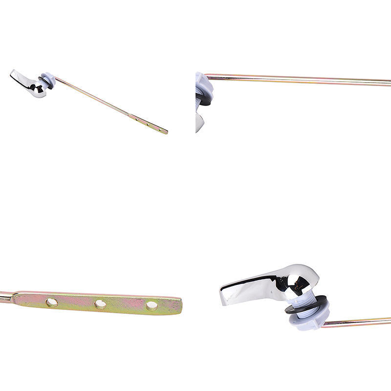 Universeller Toilettenspülhebel Chrom Toilettenschlüsselgriff Passt für die meisten Toiletten