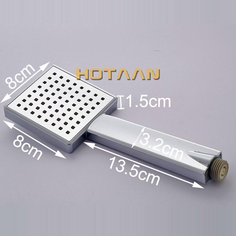 . Pressurized Water Saving Shower Head ABS With Chrome Plated Bathroom Hand Shower Water Booster Showerhead YT5108-A