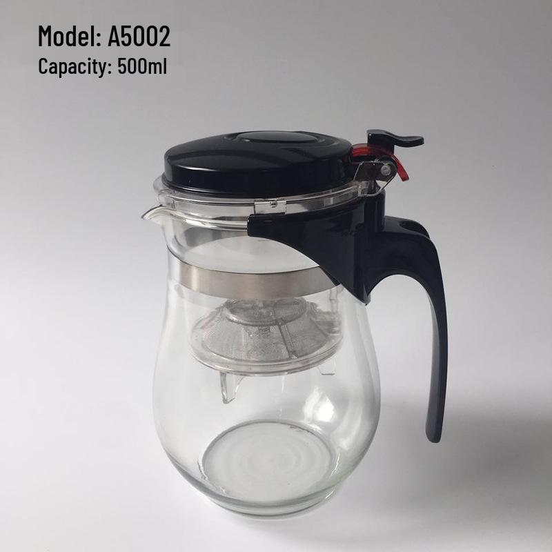 Glass Gaiwan Teapot Set with Teacup and Tea Filter - High Temp Resistant