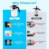 Electric Foaming Sprayer with USB Charging, 1.8L Electric Pressurized Foaming Sprayer