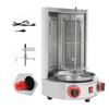Vertikaler Gasgrill Kommerzielle Shawarma-Maschine, Döner Kebab Gyro Grillmaschine Wärmeableitungsöffnungen für Hähnchen, Rindfleisch, Lamm